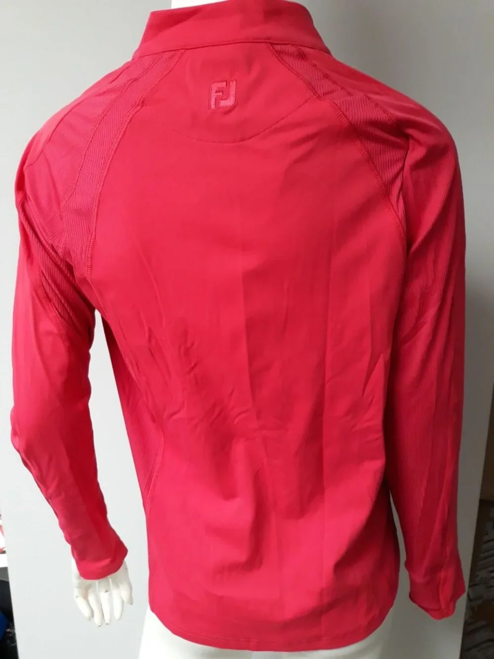 FootJoy Women's Golf Pull Over Shirt Red Size S NEW WITH TAGS! - Picture 2 of 7